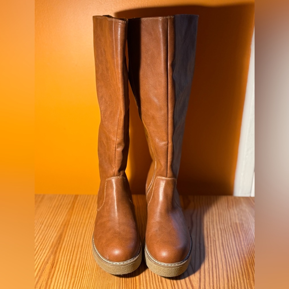 Universal Thread Tan Tall Boots
